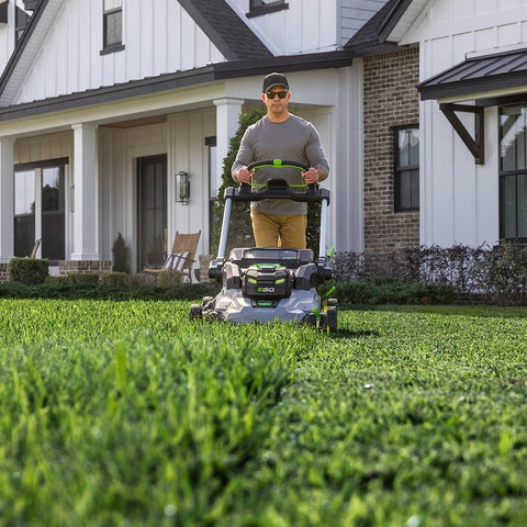 EGO LM3004SP-2 1300 SERIES 30" Super Composite Deck Self-Propelled Lawn Mower with Dual Motors, Includes (2) 6.0Ah Batteries and Dual-Port (2) 280W Charger