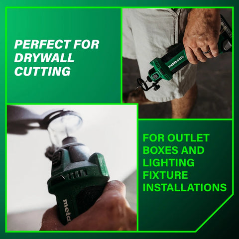 Metabo HPT M18DYAQ4M 18V Cordless Drywall Cut Out Tool Bare Tool