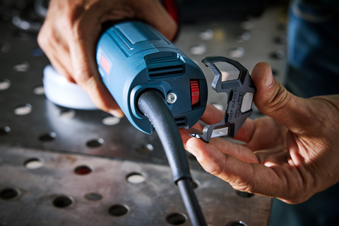 Bosch GWS14-50P 5 In. Angle Grinder with Lock-On Paddle Switch