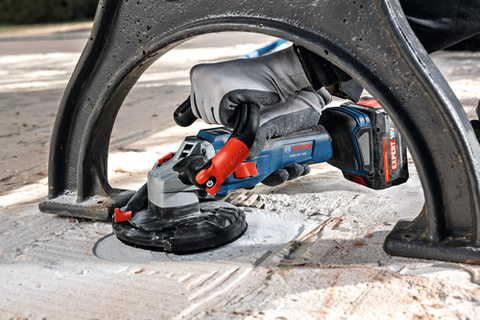 Bosch GBR18V-15SN18 18V 5-6in Concrete Surface Grinder (Kit)