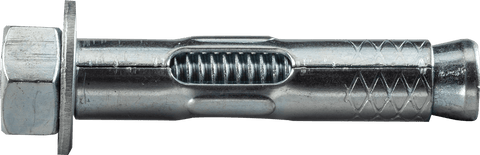 AEROSMITH SAH584140 Carbon Steel Sleeve Anchor 5/8 in. x 4-1/4 in. Hex Head