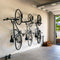 Swivel Mount Bike Storage Rack | 4 Bicycle | Garage Wall Hook | Mud