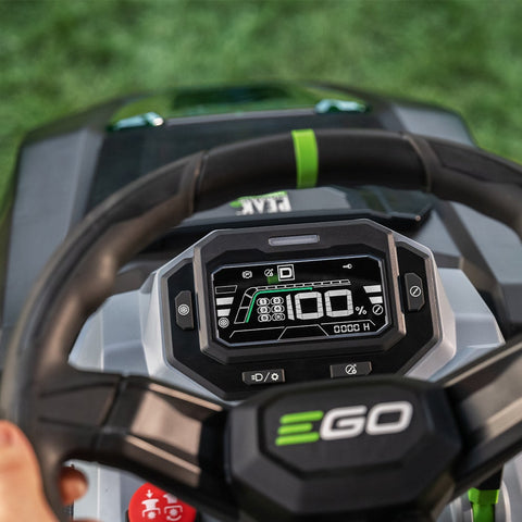 EGO TR4204 42" T6 Lawn Tractor with 6 x 6.0Ah Batteries, 700W Turbo Charger, and Charging Adapter 800W charger