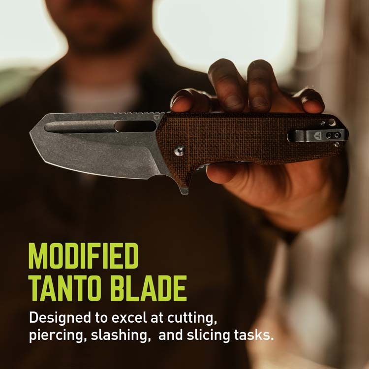 TRUE TRU-FMK-0015 - CEJA Tanto Flipper Knife – Way Source