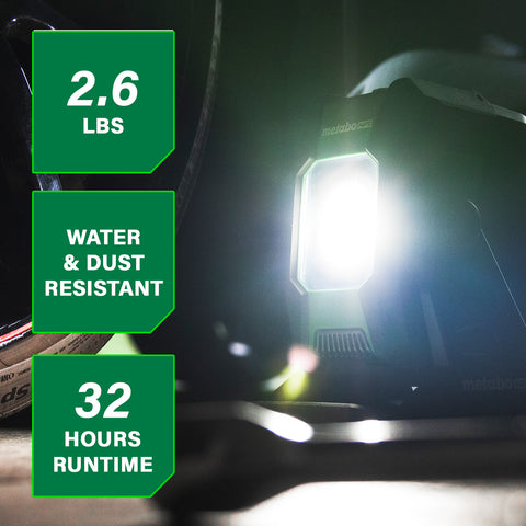 Metabo HPT UB18DBQ4M 18V MultiVolt™ Cordless 2,000 Lumen LED Work Light (Tool Body Only)