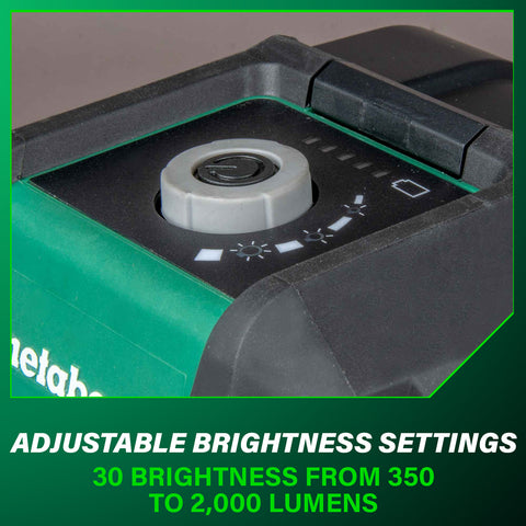 Metabo HPT UB18DBQ4M 18V MultiVolt™ Cordless 2,000 Lumen LED Work Light (Tool Body Only)