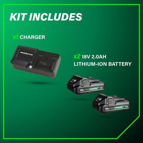 Metabo HPT UC18YKSLQBYM 18V Starter Kit image 7