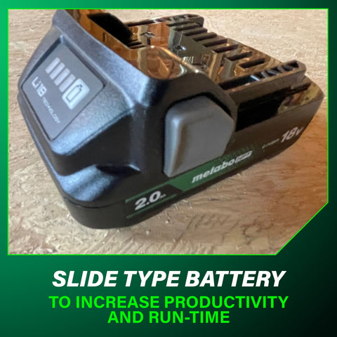Metabo HPT UC18YKSLQBYM 18V Starter Kit image 5