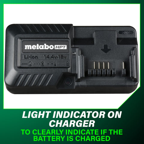 Metabo HPT UC18YKSLQBYM 18V Starter Kit image 6