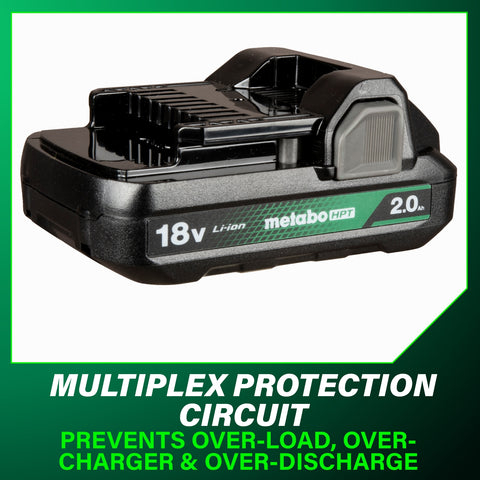 Metabo HPT UC18YKSLQBYM 18V Starter Kit image 10
