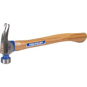 VAUGHAN 43093 19 oz Milled-Face Curved Hickory Handle California Framer® VN11604