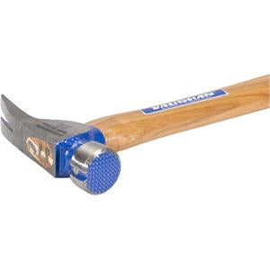 VAUGHAN 43093 19 oz Milled-Face Curved Hickory Handle California Framer® VN11604