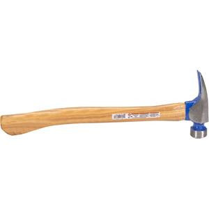 VAUGHAN 43093 19 oz Milled-Face Curved Hickory Handle California Framer® VN11604