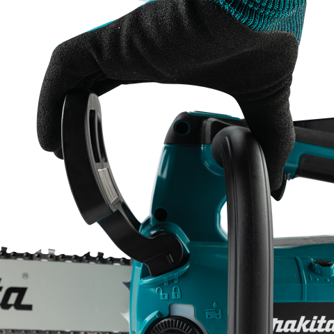 Makita GCU01Z Feature Shot (chain brake)