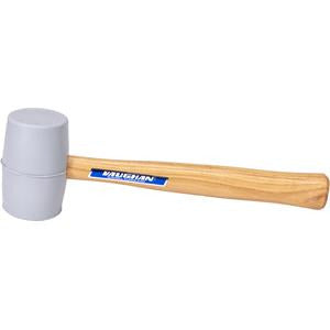 VAUGHAN 43416 20 oz White Non-Marring Solid Rubber Mallet VN57432