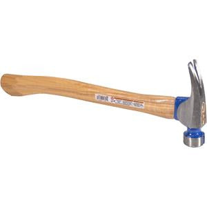 VAUGHAN 43093 19 oz Milled-Face Curved Hickory Handle California Framer® VN11604
