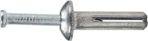 AEROSMITH ZNMH14112 Zinc Nail-In Anchor 1/4 in. x 1-1/2 in. Mushroom Head