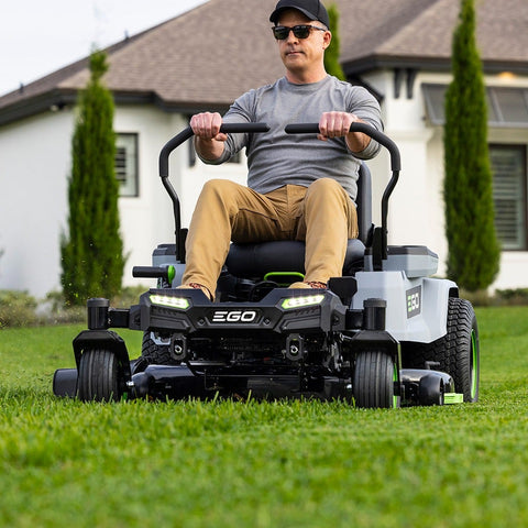EGO ZT4214L Z6 42" Zero Turn Riding Mower, Includes (6) 6.0Ah Batteries and 800W Charger