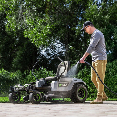 EGO ZT4214L Z6 42" Zero Turn Riding Mower, Includes (6) 6.0Ah Batteries and 800W Charger