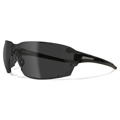 Edge Eyewear XV416 - Safety Glasses - Nevosa - Black Frame / Smoke Lens
