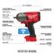 Milwaukee 2863-20 M18 FUEL™ w/ONE-KEY™ High Torque Impact Wrench 1/2 in. Friction Ring