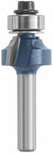 BOSCH 85290MC 1/8 In. x 3/8 In. Carbide-Tipped Roundover Router Bit