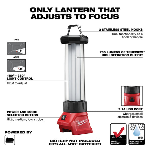 Milwaukee 2363-20 M18™ LED Lantern/Flood Light
