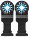 BOSCH OSL114CC-2 1-1/4 In. Starlock® Oscillating Multi-Tool Curved-Tec Carbide Extreme Plunge Blade 2 pk.