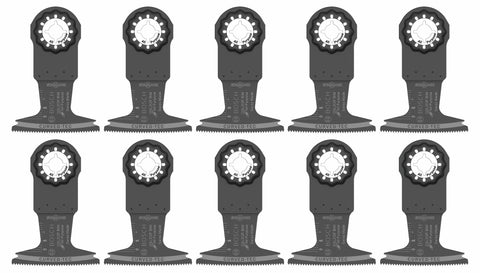 BOSCH OSL212F-10 2-1/2 In. Starlock® Oscillating Multi Tool Bi-Metal Plunge Cut Blade 10 pk.