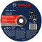 BOSCH TCW27S900 9 In. 5/64 In. 7/8 In. Arbor Type 27A (ISO 42) 46 Grit Rapido™ Fast Metal/Stainless Cutting Abrasive Wheel