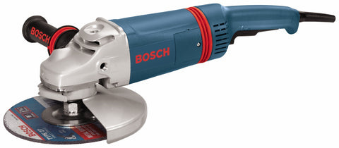BOSCH 1893-6 9 In. 15 A Large Angle Grinder with Rat Tail Handle