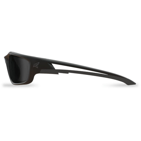 Edge Eyewear TSK-XL216 - Safety Glasses - Kazbek XL - Black Frame / Polarized Smoke Lens
