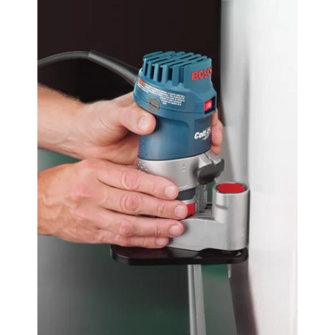 BOSCH 85245SMC 3/8 In. x 1 In. Carbide-Tipped Single-Flute Shear Angle Pilot Panel Router Bit