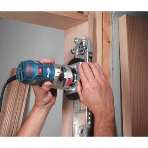 BOSCH 85245SMC 3/8 In. x 1 In. Carbide-Tipped Single-Flute Shear Angle Pilot Panel Router Bit