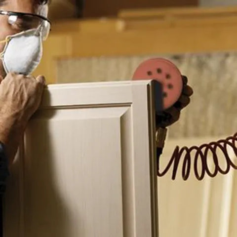 BOSCH SR5R000 6 pc. Assortment 5 In. 8 Hole Hook-And-Loop Sanding Discs