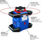 Bosch Self-Leveling Rotary Laser Kit Level 360 - GRL4000-80CHK
