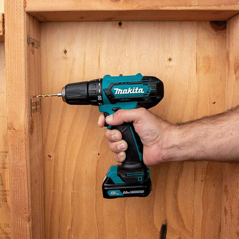 Makita FD09R1 12V max CXT Lithium-Ion Cordless 3/8" Driver-Drill Kit (2.0Ah)
