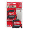 Milwaukee 48-22-0325G 25ft Compact Wide Blade Magnetic Tape Measure 2-Pack