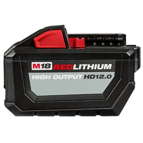 Milwaukee 48-59-1200 M18 REDLITHIUM™ HIGH OUTPUT™ HD12.0 Battery Pack w/ Rapid Charger