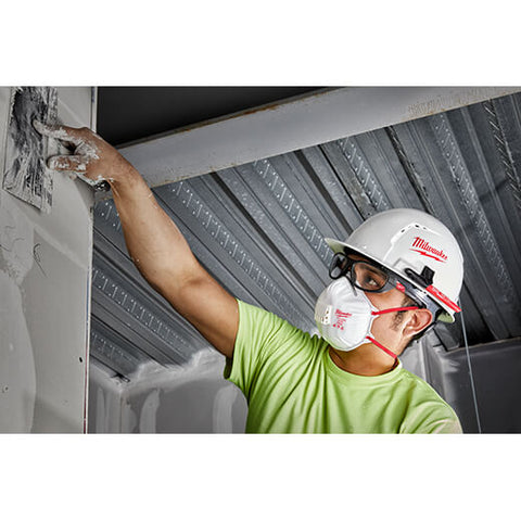 Milwaukee 48-73-4002 3pk N95 Valved Respirator with Gasket