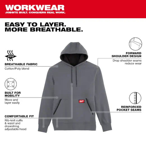 Milwaukee 351 MIDWEIGHT PULLOVER HOODIE