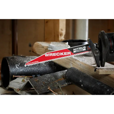 Milwaukee 49-00-5271 The WRECKER™ with Nitrus Carbide™ SAWZALL® Blades