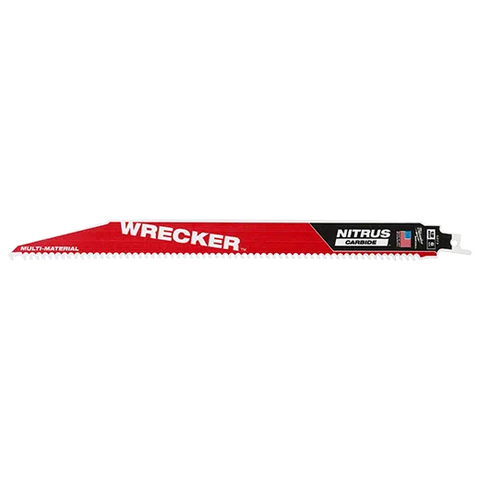 Milwaukee 49-00-5273 The WRECKER™ with Nitrus Carbide™ SAWZALL® Blades 12"