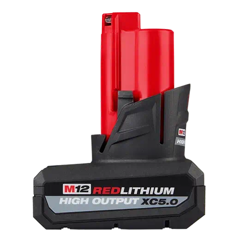 Milwaukee 48-11-2450 M12™ REDLITHIUM™ HIGH OUTPUT™ XC5.0 Battery Pack