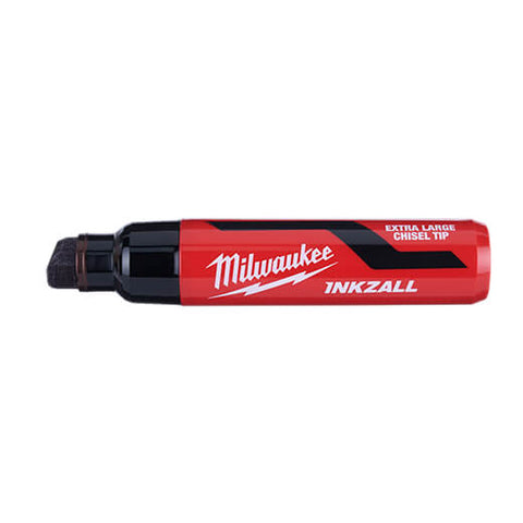 Milwaukee 48-22-3265 INKZALL (12) Extra Large Chisel Tip Black Marker