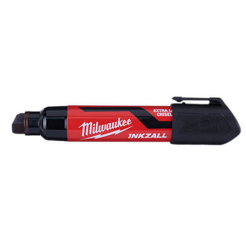 Milwaukee 48-22-3265 INKZALL (12) Extra Large Chisel Tip Black Marker