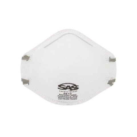 SAS 8610 N95 Particulate Respirator - 20/bx