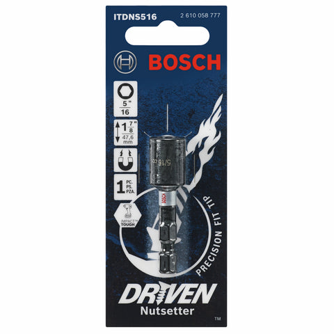 BOSCH ITDNS516 Driven 5/16 In. x 1-7/8 In. Impact Nutsetter