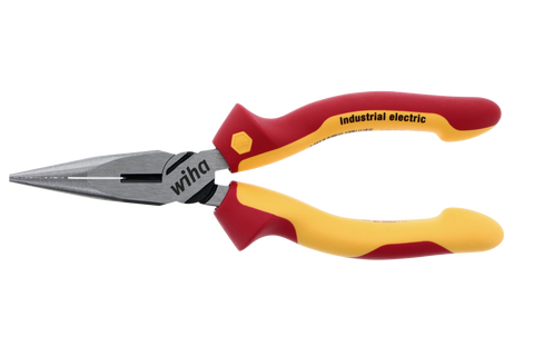 Wiha 32926 Insulated Industrial Long Nose Pliers 6.3"