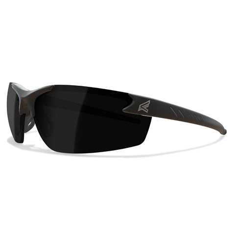 Edge Eyewear DZ116-G2 - Safety Glasses - Zorge G2 - Black Frame / Smoke Lens